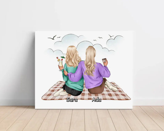 Obraz na plátně pro maminku + dceru #3