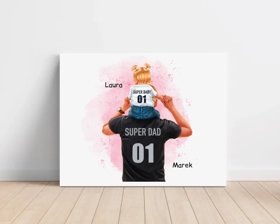 Obraz pro tátu + Dceru #1