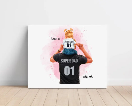 Obraz pro tátu + Dceru #1