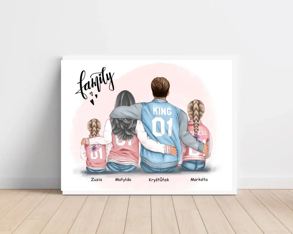Obraz na plátně - Rodinný #2