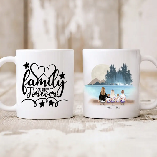 Rodinný hrnek - maminka + až 1-4 děti #11