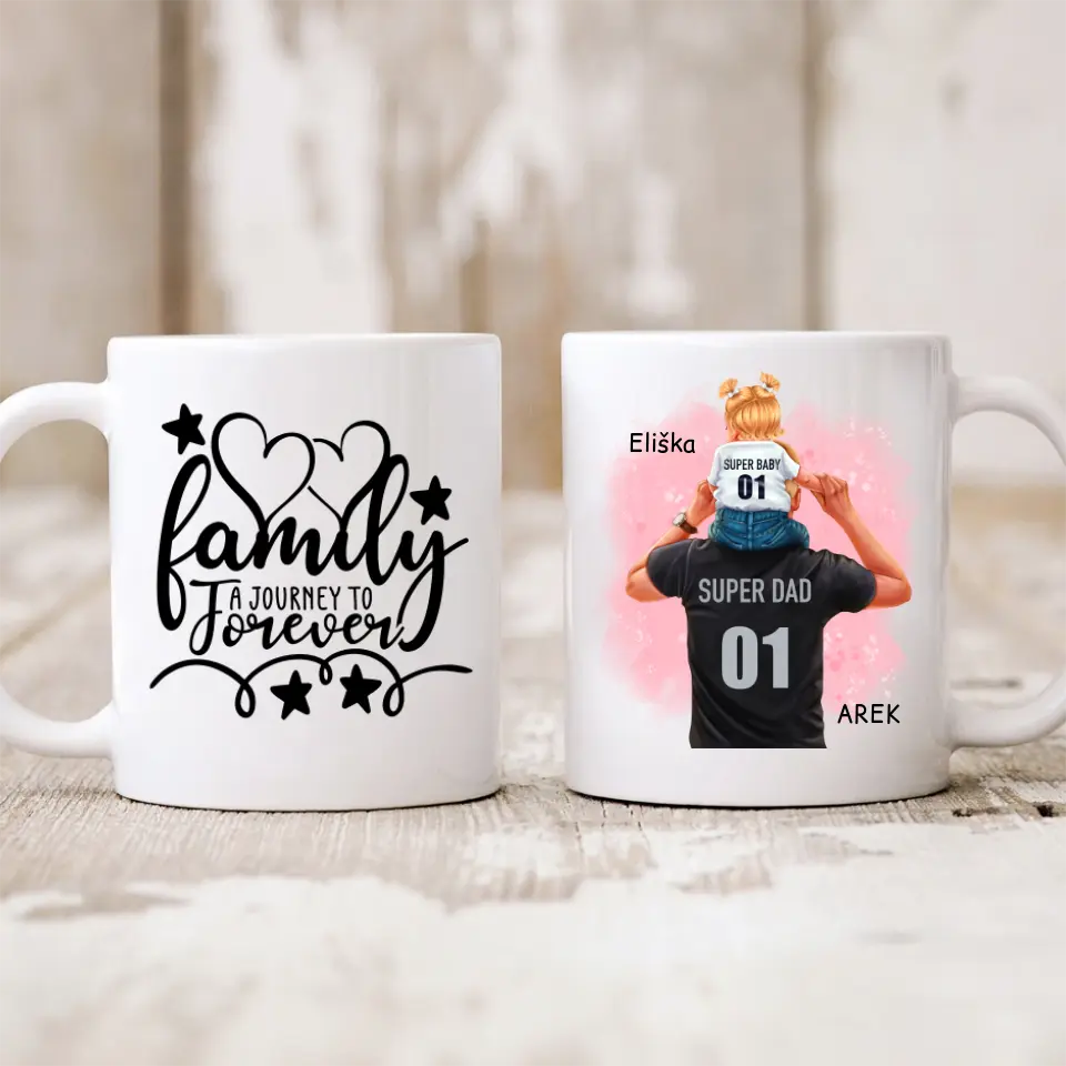 Hrnek pro otce a dceru