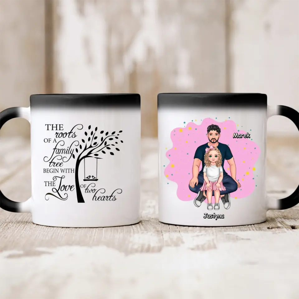 Hrnek pro otce a dceru #C921