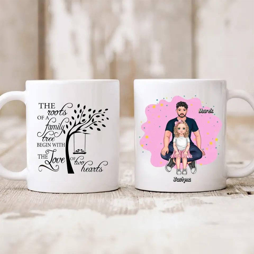 Hrnek pro otce a dceru #C921