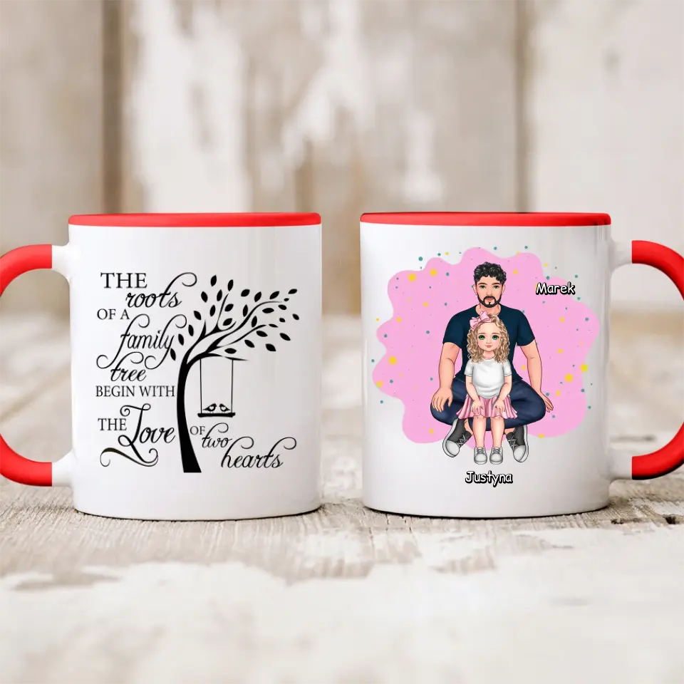 Hrnek pro otce a dceru #C921