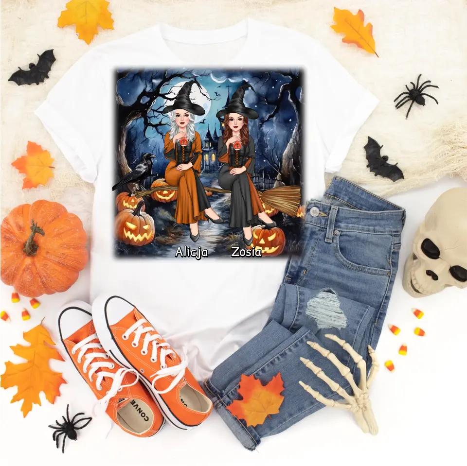 Tričko s potiskem - pro přátele na Halloween #4