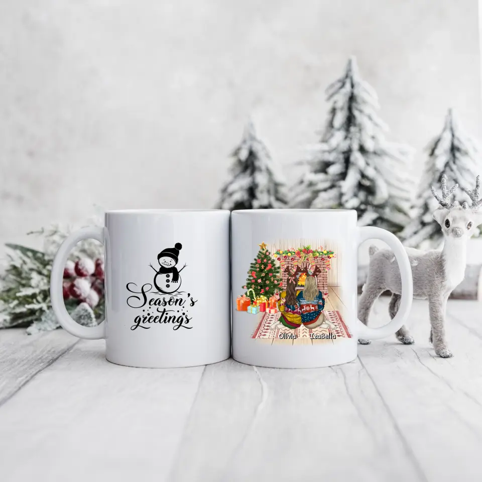 Hrnek pro přátele vánoční 2 osoby #6