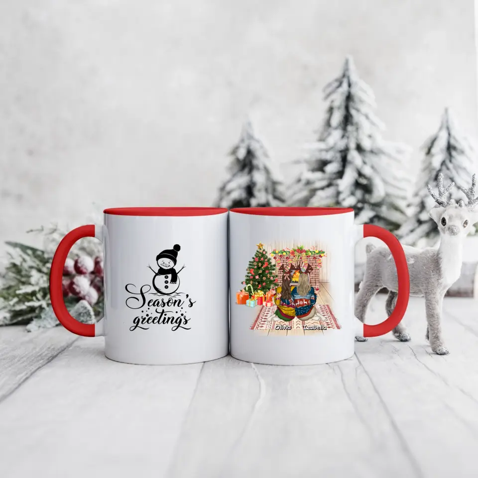 Hrnek pro přátele vánoční 2 osoby #6