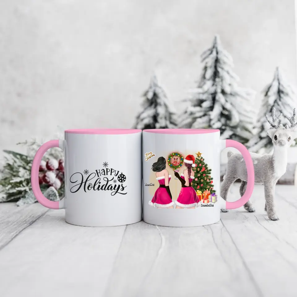 Hrnek pro přátele vánoční 2 osoby #2