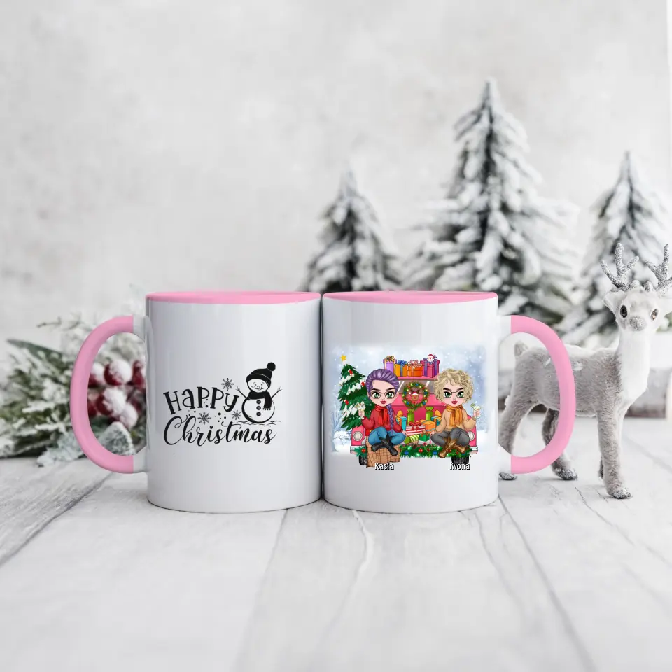 Hrnek pro přátele vánoční 2 osoby #1