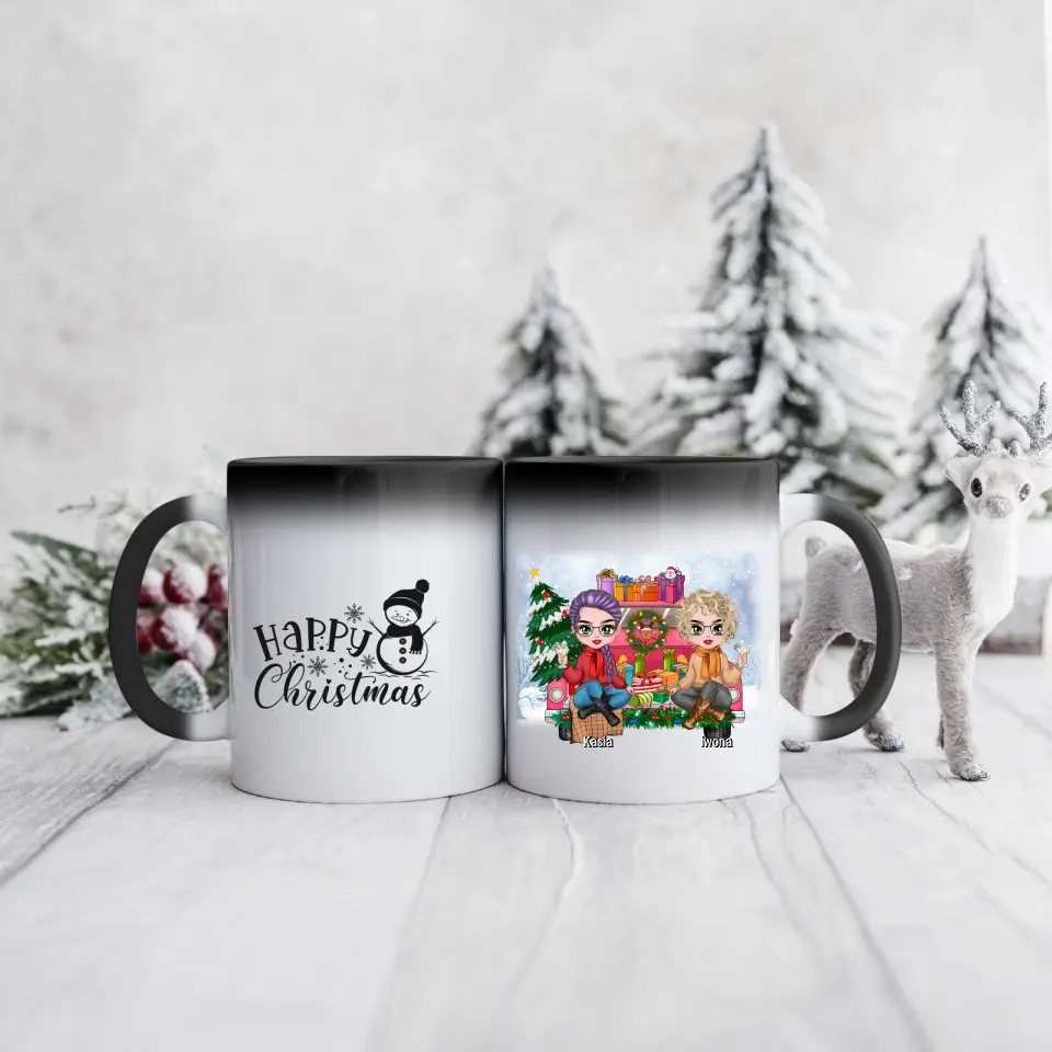 Hrnek pro přátele vánoční 2 osoby #1