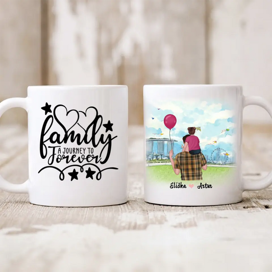 Hrnek pro otce a syna / dceru