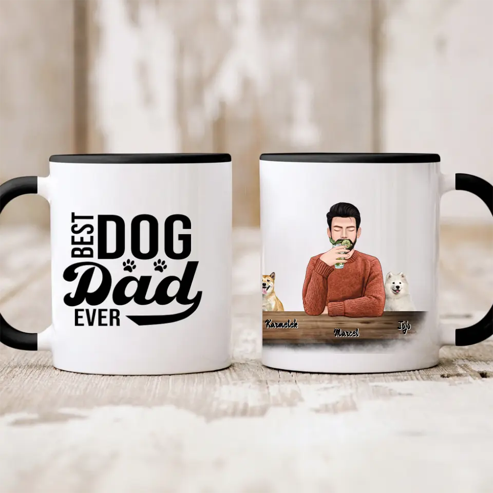 Hrnek s pejskem - Muž + 1-3 domácí zvířata #4