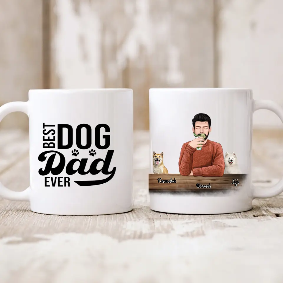 Hrnek s pejskem - Muž + 1-3 domácí zvířata #4