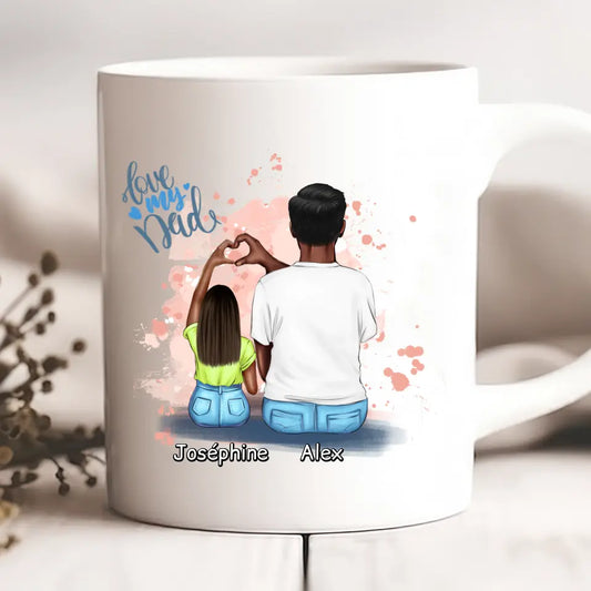 Hrnek pro otce a dceru #CZ48