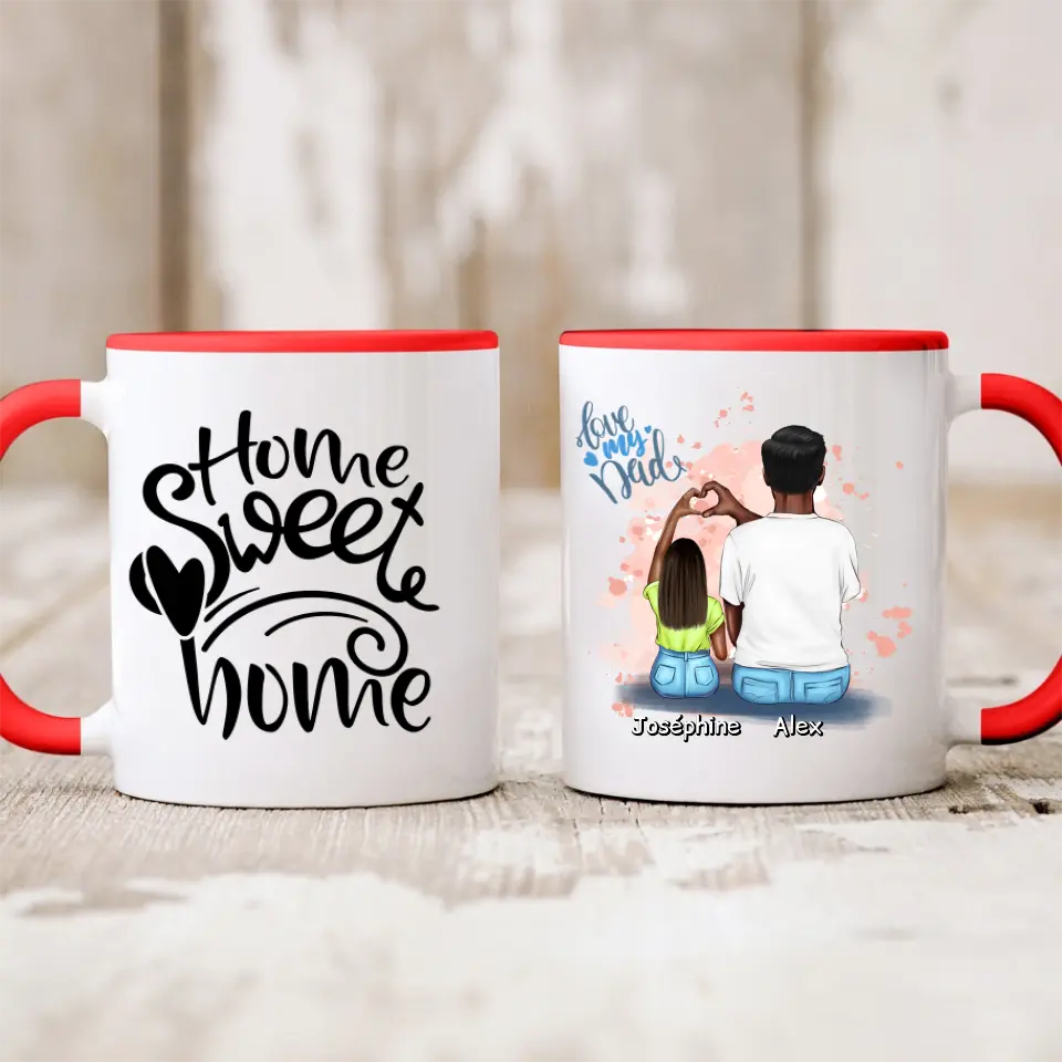 Hrnek pro otce a dceru #CZ48