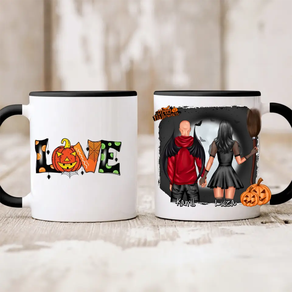 Hrnek pro páry - Halloween #7