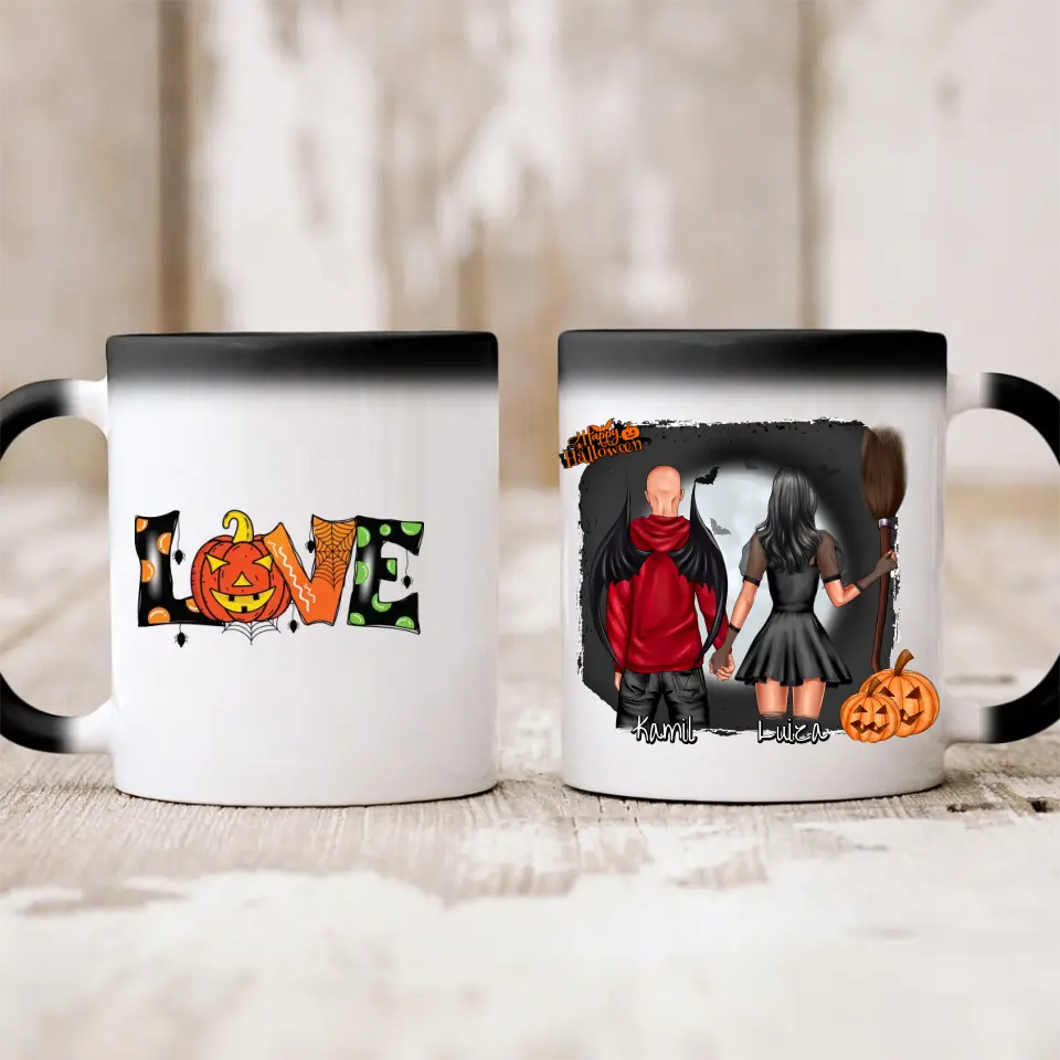 Hrnek pro páry - Halloween #7