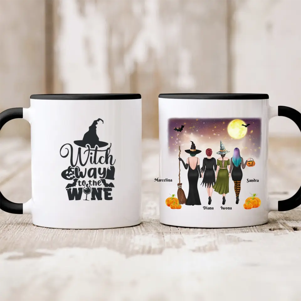 Hrnek pro přátele - Halloween 1-4 osoby #4