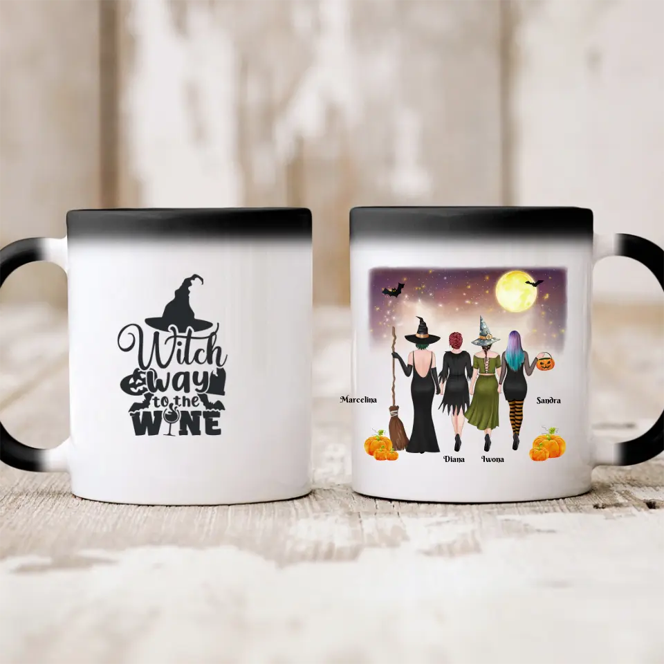 Hrnek pro přátele - Halloween 1-4 osoby #4