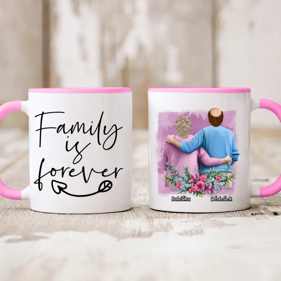 Hrnek pro babičku a dědečka #2