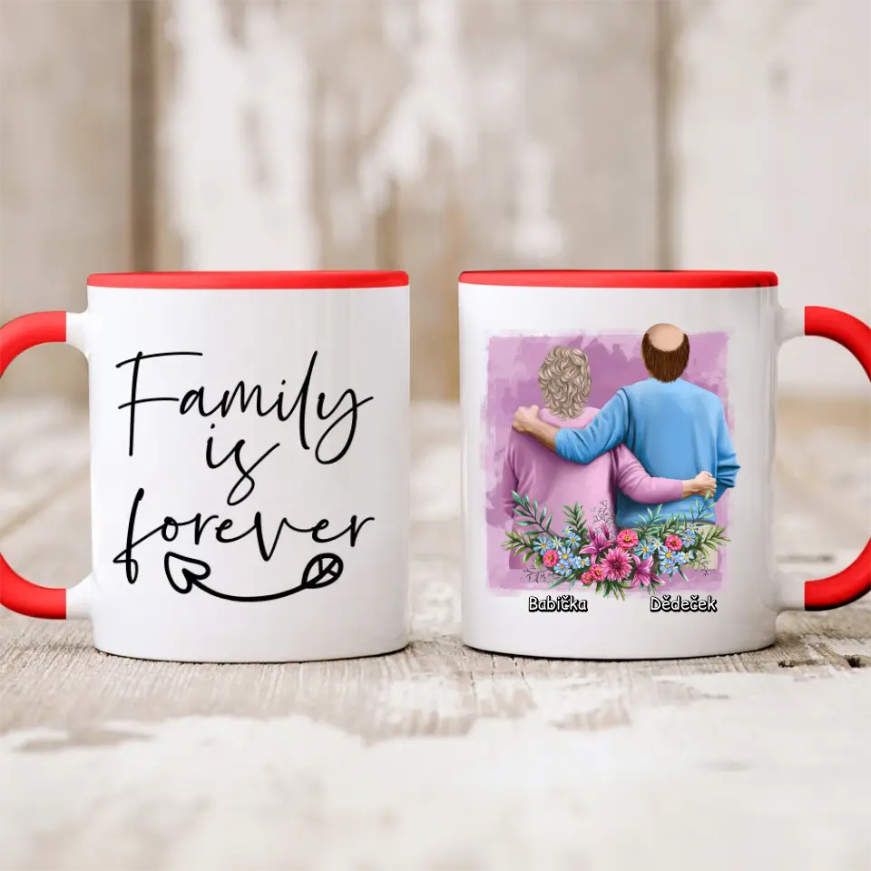 Hrnek pro babičku a dědečka #2