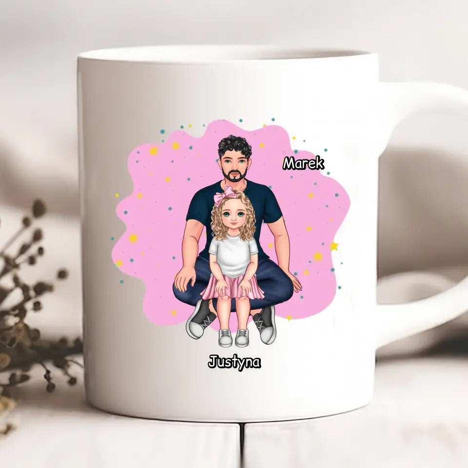 Hrnek pro otce a dceru #C921