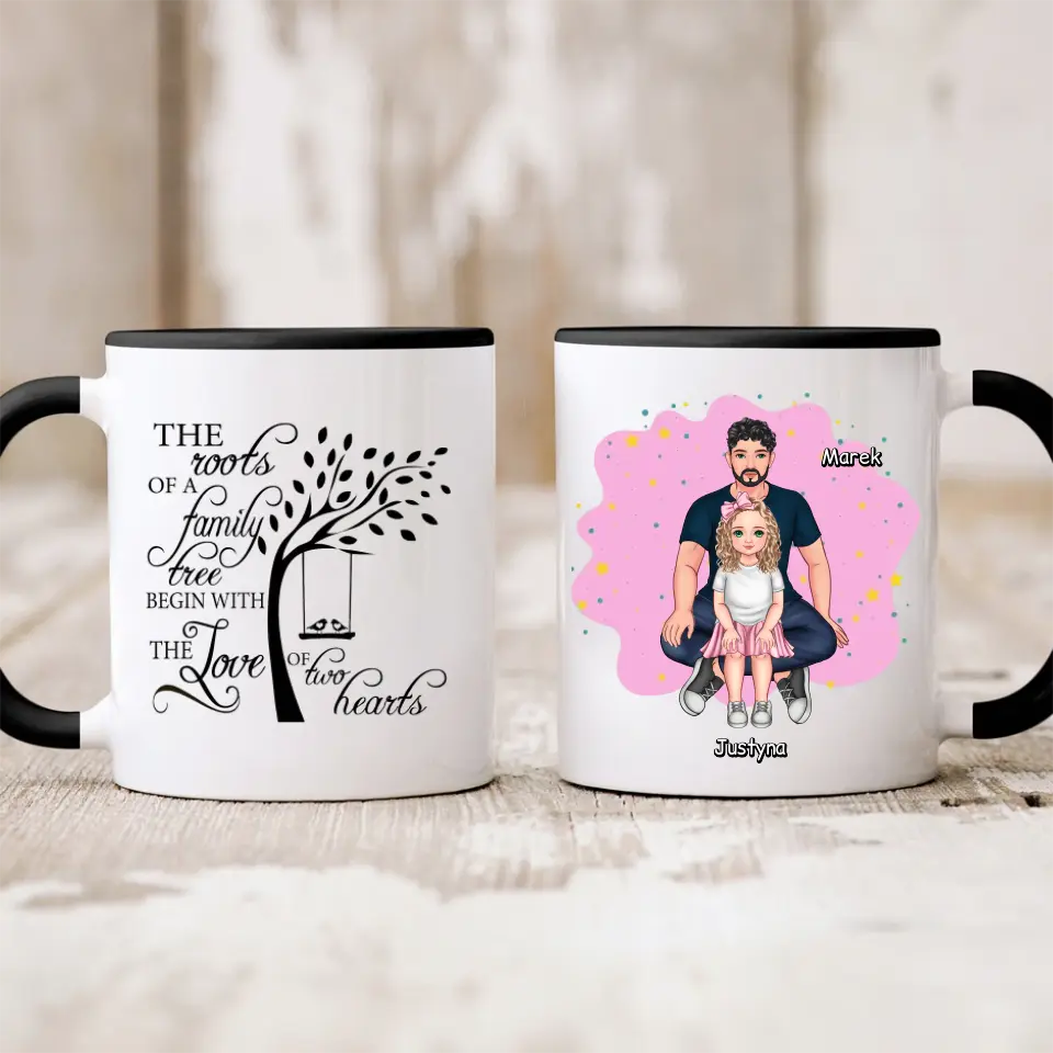 Hrnek pro otce a dceru #C921