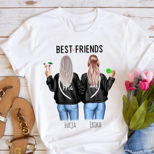 Tričko s potiskem - pro přítelkyně 2 osoby #13