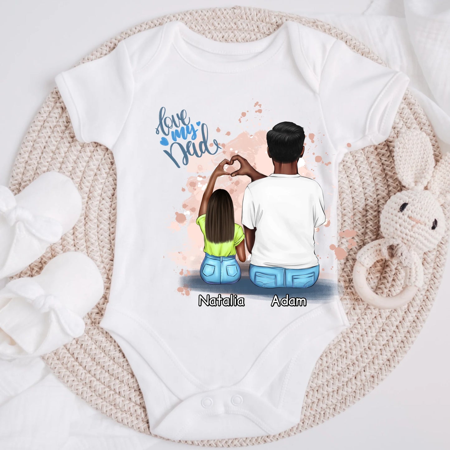 Rodinné tričko (personalizované) - pro tátu a dceru #16