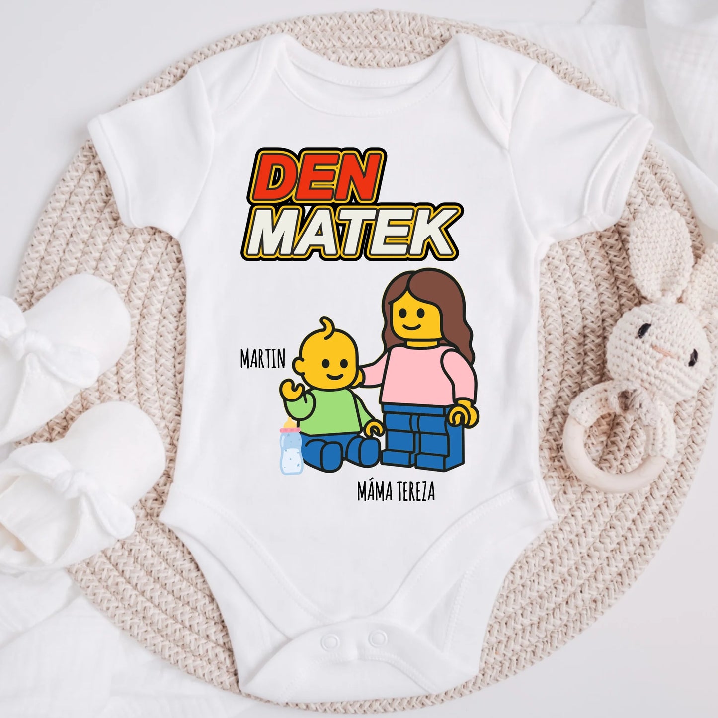 Tričko se vzorem pro maminku a dítě – Personalizované – Dárek ke Dni matek #1241