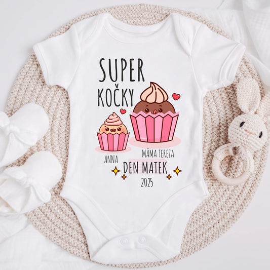Tričko se vzorem pro maminku a dítě – Personalizované – Dárek ke Dni matek #124