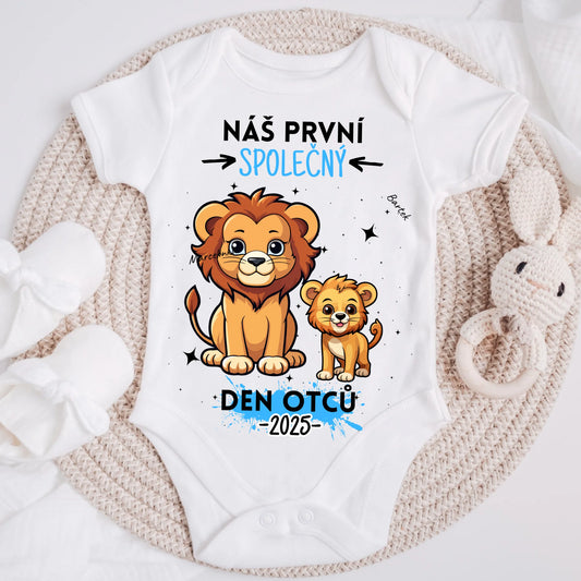 Tričko se vzorem táta a dítěte - Personalizované (rodinné) #8338