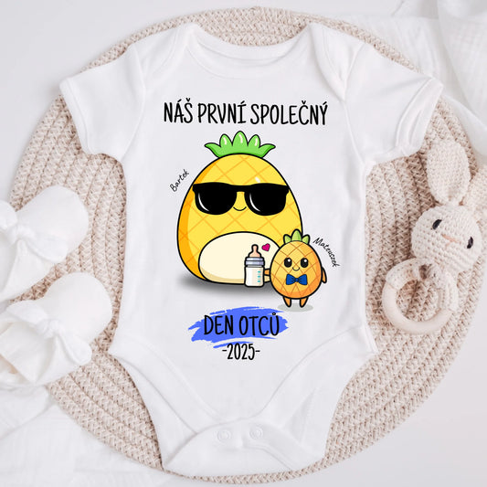 Tričko se vzorem táta a dítěte - Personalizované (rodinné) #8011