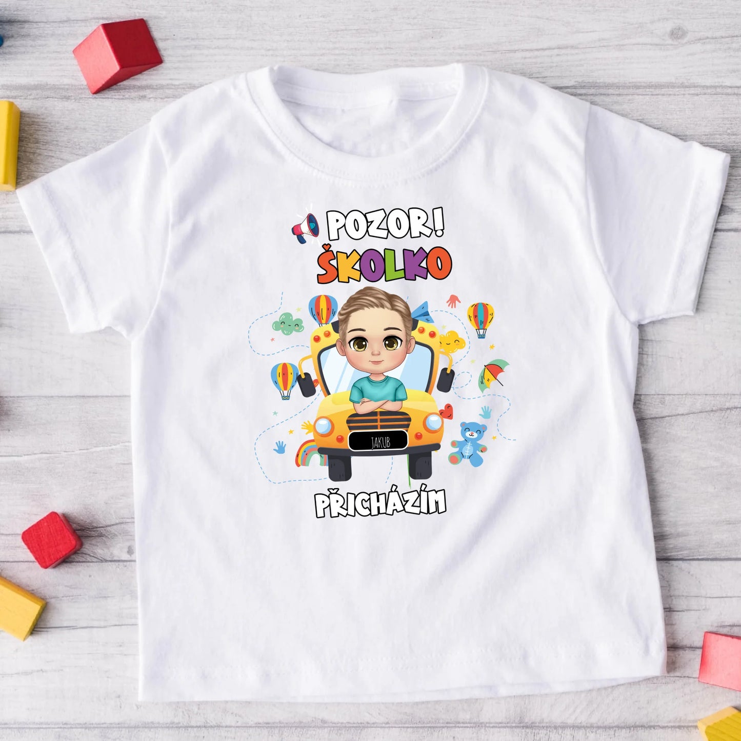 Personalizované tričko do školy/školky #1900 copy copy