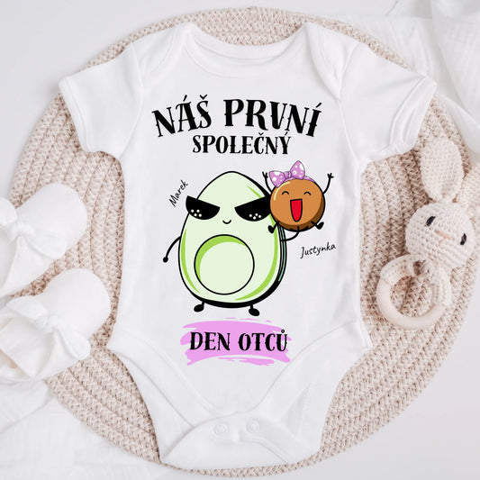 Tričko se vzorem táta a dítěte - Personalizované (rodinné) #8421