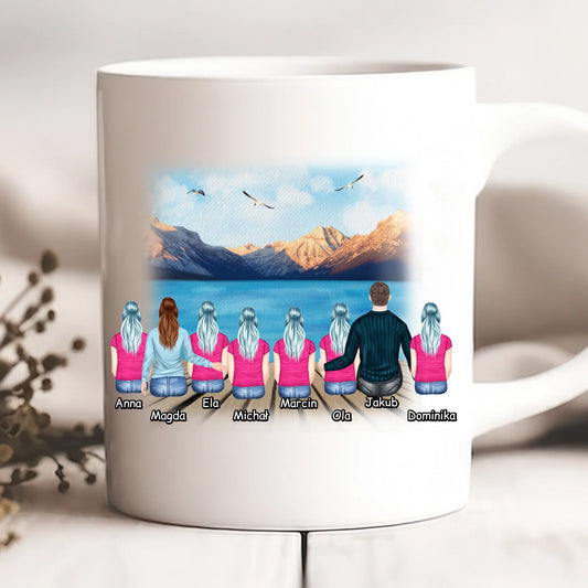 Rodinný hrnek - 2 osoby dospělí + až 1-6 děti