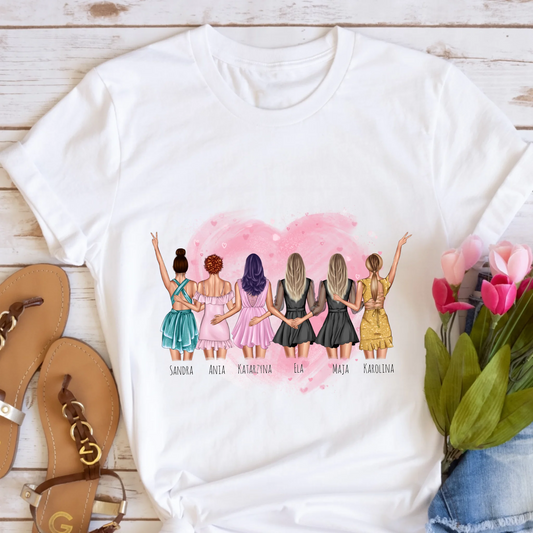 Tričko s potiskem - pro přátele - max. 2-8 lidí #16