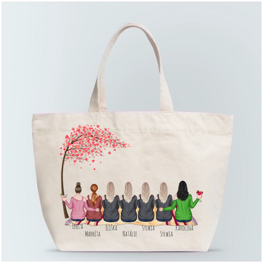 Personalizovaná nákupní taška  - pro přítelkyně max. 2-7 lidí #11