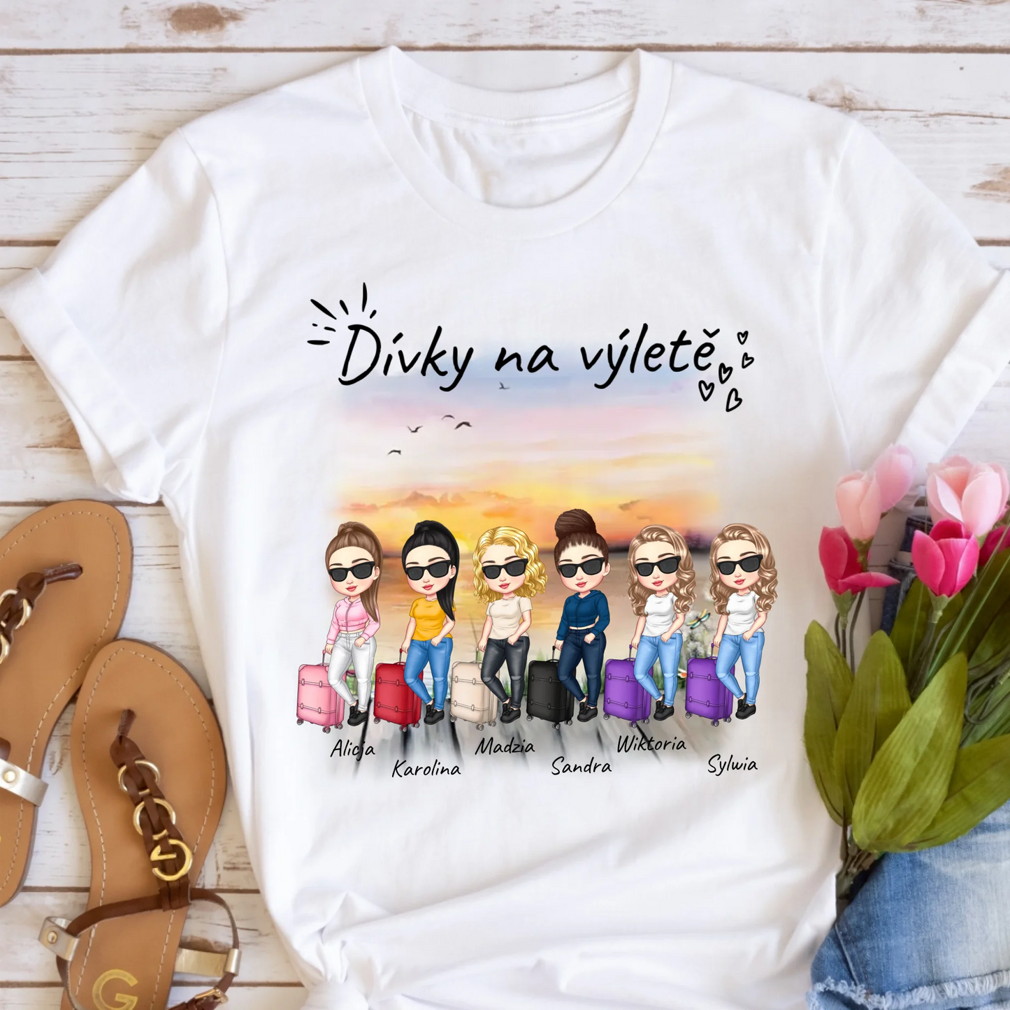 Tričko s potiskem - pro přátele - max. 2-6 lidí #22