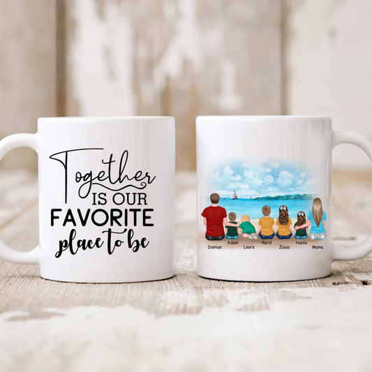 Rodinný hrnek - máma + táta + max. 5 dětí #99