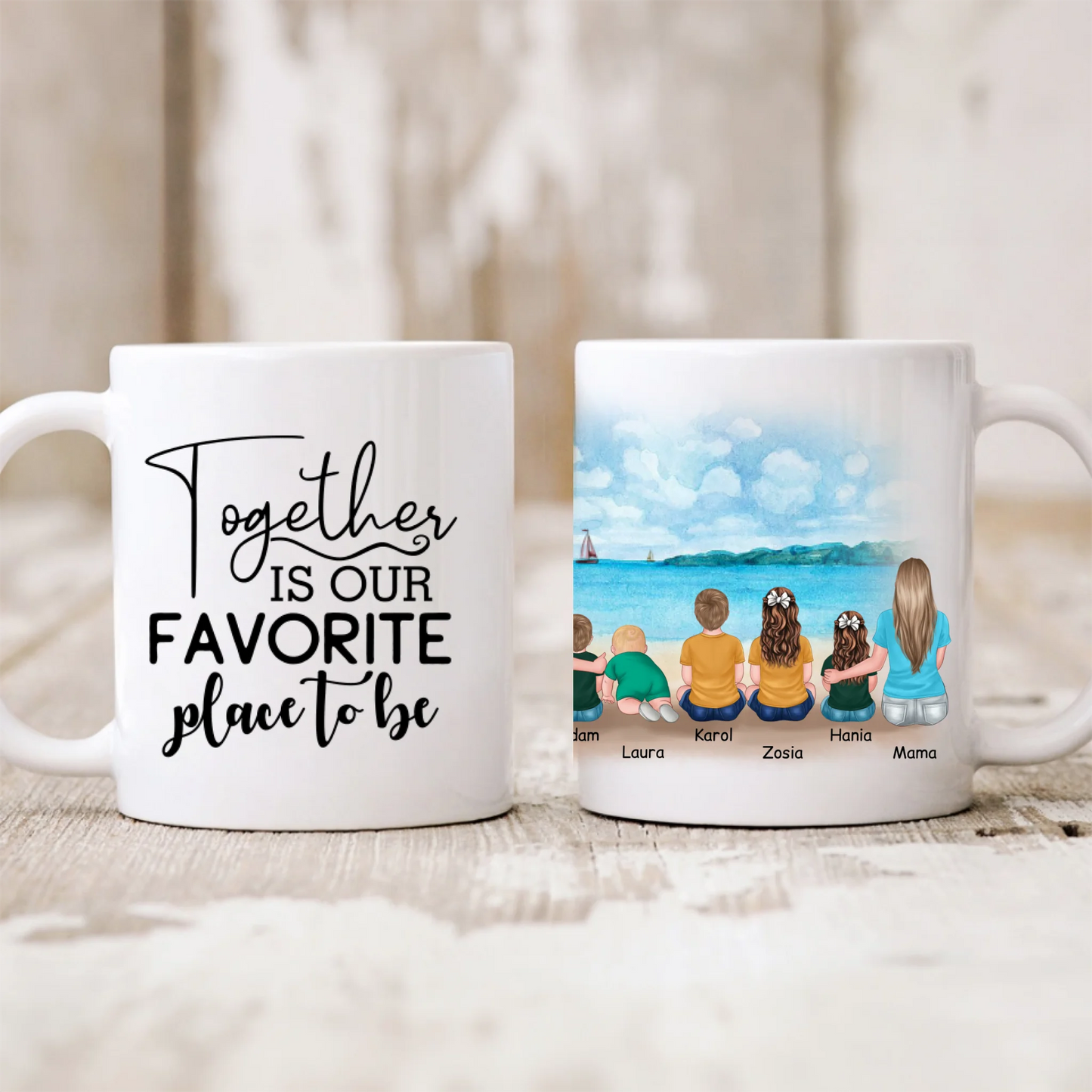 Rodinný hrnek - máma + táta + max. 5 dětí #99