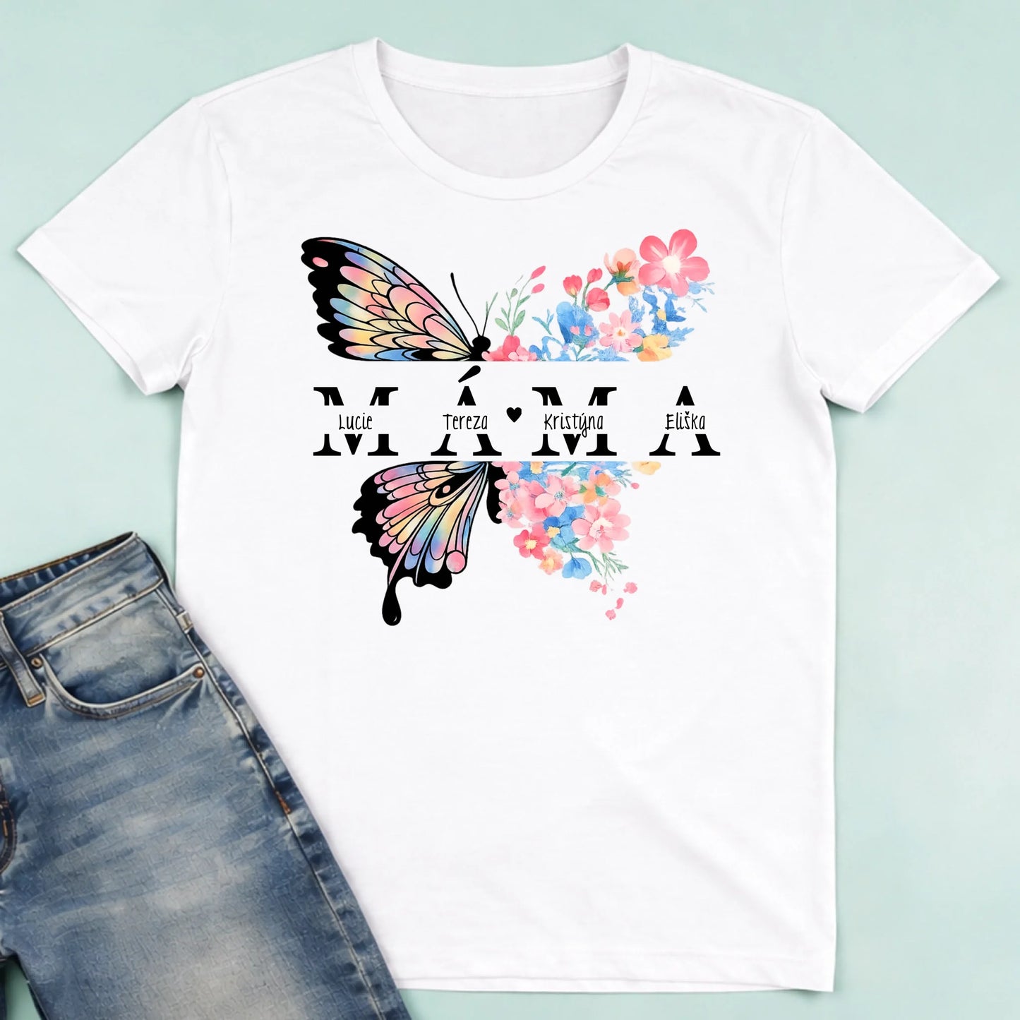 męska biała koszulka przód 1