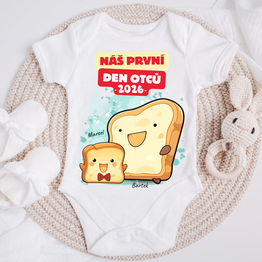 Tričko se vzorem táta a dítěte - Personalizované (rodinné) #8429