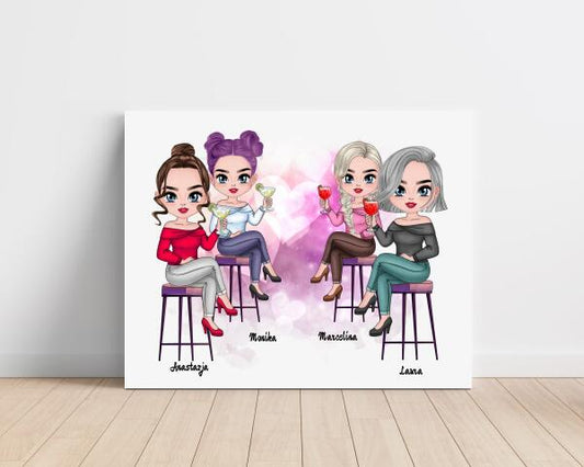 Obraz na plátně - Přátele - max. 2-4 lidí #4