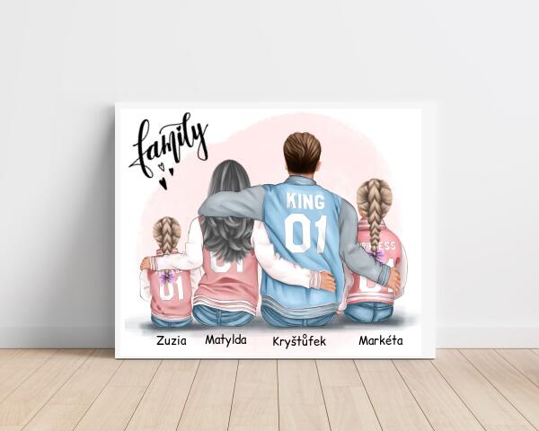 Obraz na plátně - Rodinný #2