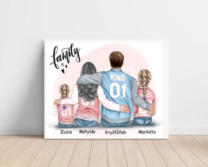 Obraz na plátně - Rodinný #2