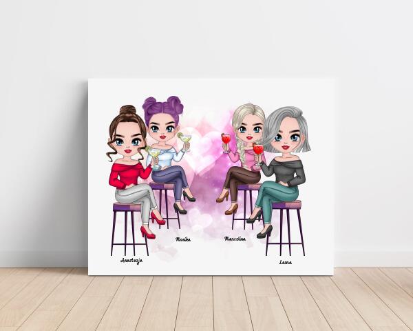 Obraz na plátně - Přátele - max. 2-4 lidí #4