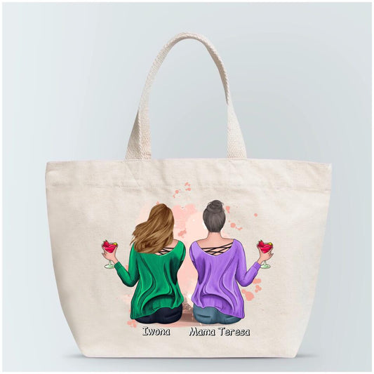 Rodinná personalizovaná taška - Máma a dcera #5