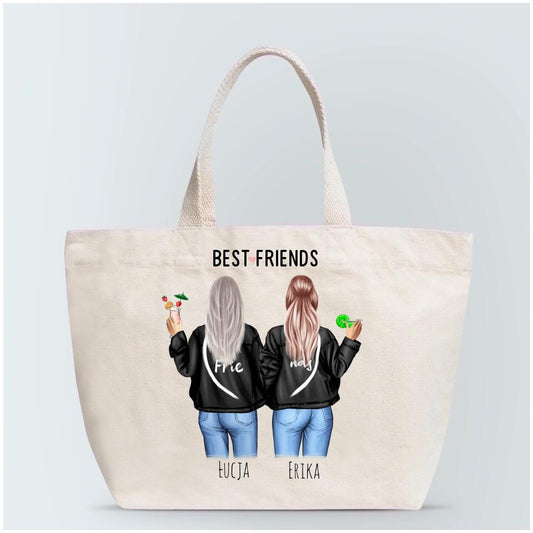 Personalizovaná nákupní taška  - pro přítelkyně 2 osoby #10